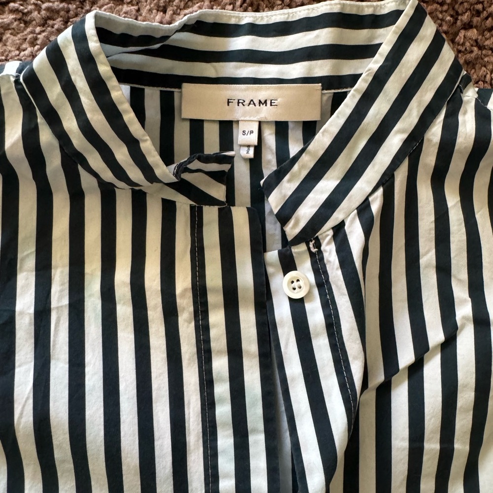 Frame button down shirt size small
